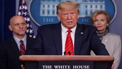 ترامب: ننسق مع كندا والمكسيك للحد من تفشي فيروس كورونا