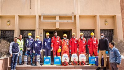 بالصور ..الهيئة العامة للمنطقة الاقتصادية تواصل عمليات التعقيم ضد فيروس كورونا