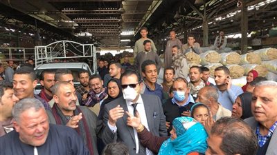 وزير التموين يشدد على انتظام عمل أسواق الجملة 24 ساعة