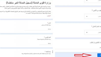 لينك طلقة شغال.. موقع تسجيل بيانات العماله الغير منتظمه للحصول على 500 جنيه 