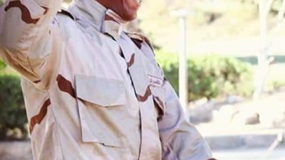 أهالي قرية زهرة بالمنيا يشيعون جنازة شهيد الواجب الوطني