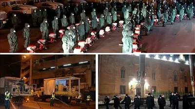 القوات المسلحة تطهر ميدان العتبة وحي الموسكي ومنطقة الأسواق التجارية