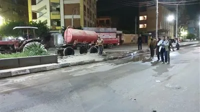 تفاصيل الجولة الليلية لمحافظ الدقهلية في شوارع المنصورة 