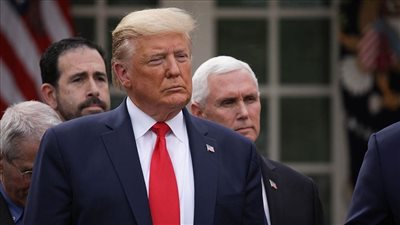 البيت الأبيض: نتائج فحص فيروس كورونا لـ ترامب 