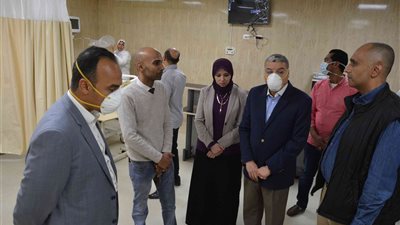 افتتاح مستشفى ملوي العام تمهيدا لاستقبال حالات كورونا (صور)