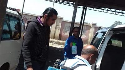 حملات تطهير بشوارع ومواقف شربين في الدقهلية 