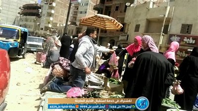 زحام في أسواق البحيرة بالمخالفة لإجراءات مجابهة كورونا (فيديو وصور)