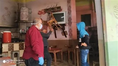 غلق 12 مقهى بالدقهلية خالفوا إجراءات حظر التجول