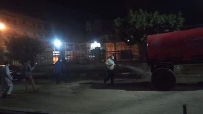 حملات تطهير وتعقيم مكثفةفي مستشفي دكرنس بالدقهلية (صور) 