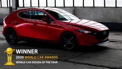 مازدا 3 تفوز بجائزة أفضل تصميم عالمي للسيارات لعام 2020