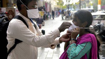 الهند تعلن ارتفاع الإصابات بـ كورونا إلى 7529 والوفيات 242