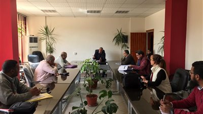  رئيس جهاز برج العرب يتابع سير العمل بالمشروعات الجاري تنفيذها