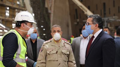 مشرف المتحف الكبير يكشف إجراءات حماية العاملين من كورونا وخطة للعودة بكامل الطاقة   