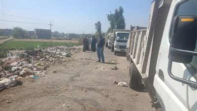 رفع 35 طن قمامة بدسوق في كفر الشيخ