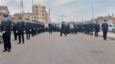 6 مشاهد لا تنسى من جنازة المقدم محمد الحوفي شهيد الأميرية