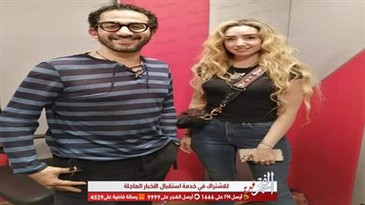 أحمد حلمي وهنا الزاهد في كواليس تسجيل مسلسل 