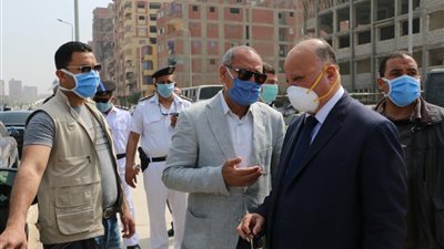 إزالة 173 عقارا مخالفا بترعة الطوارئ في الجيزة