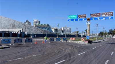 كورنيش الإسكندرية بلا مواطنين في عيد شم النسيم (صور)