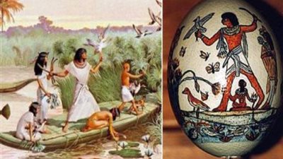 البيض رمز الحياة والبصل قاهر الموت.. أسرار شم النسيم عند الفراعنة