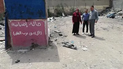 استرداد 1125 مترا من أراضي الدولة غرب الإسكندرية (صور)