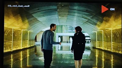 ممر المتحف القومي للحضارة يظهر في مسلسل النهاية