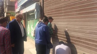 تشميع مقهى إنترنت بالمطرية لوجود أطفال أقل من 15 سنة داخله (فيديو)