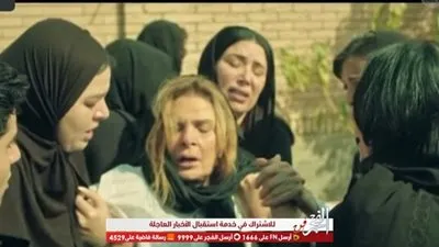 مشهد وفاة نجل يسرا في مسلسل 