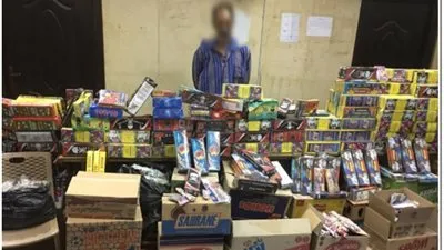 ضبط تاجر بحوزته 2 مليون قطعة ألعاب نارية بالقاهرة