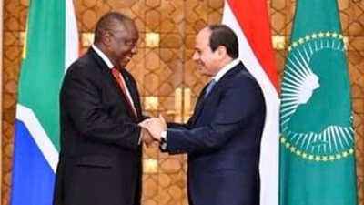 عاجل.. السيسي يبحث هاتفياً مع رئيس جنوب أفريقيا جهود مكافحة فيروس كورونا