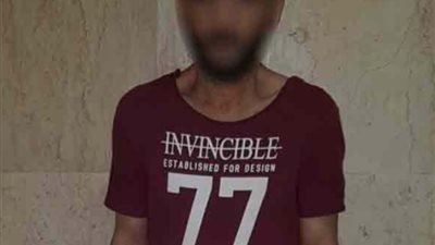 ضبط شخص لسرقته 