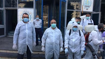 تنظيم للحضور وأجازة للمخالطين.. 'الطب الوقائي' يطهر مؤسسة دار التحرير