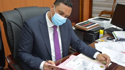 عودة محافظ الدقهلية إلى العمل بعد شفاءه من 