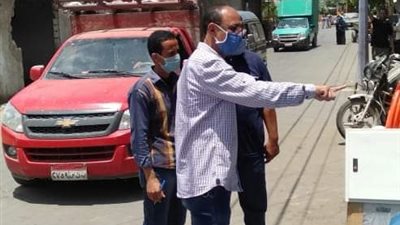 فض تجمعات أسواق 