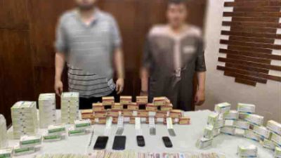 بأقراص مخدرة.. القبض على عاطلين في الصف