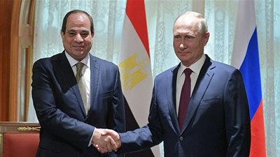 الرئيس الروسي ونظيره المصري يبحثان الأزمة الليبية