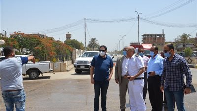 مُلزمة من اليوم.. مسارات مرورية جديدة في ببني سويف (صور)