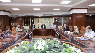 محافظ بني سويف يستعرض مقترحات تنمية المنطقة المحيطة بمحور عدلي منصور