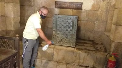 استعدادات المتاحف.. استمرار عمليات التطهير وتركيب كاميرات المراقبة