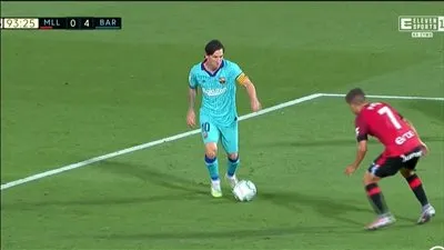 شاهد كل ما قدمه ميسي ضد ريال مايوركا في الدوري الإسباني