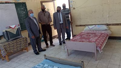 تعقيم لجان امتحانات الثانوية العامة في الإسماعيلية (صور)