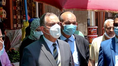 محافظ كفرالشيخ يكلف بتطوير المناطق والأسواق العشوائية (صور)