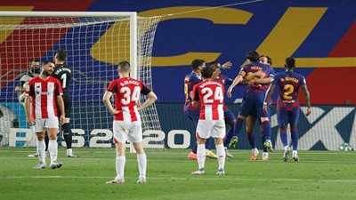 برشلونة واتلتيك بلباو | ملخص واهداف مباراة Barcelona VS Athletic Bilbao في الدوري الاسباني (البلوجرانا وأسود الباسك) صراع مشتعل بين البرسا والمرينجي