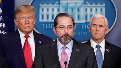 وزير الصحة الأمريكي يوجه تحذير بشأن فيروس كورونا في بلاده 