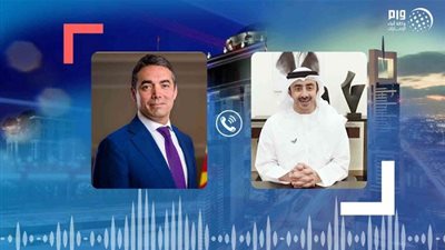 الإمارات وشمال مقدونيا يبحثان احتواء تداعيات فيروس كورونا