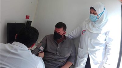 الصحة تنشر صورا لمبادرة الرئيس للأمراض المزمنة في كفرالشيخ