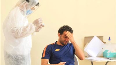 مصر المقاصة يجري المسحة الثالثة لفيروس كورونا   