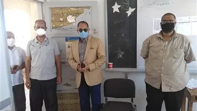 رئيس مدينة القصير يتفقد لجان الثانوية العامة والأزهرية 