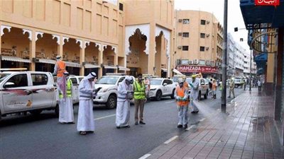 شرطة دبي تبذل جهود استثنائية في نايف خلال 