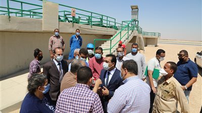 نائب محافظ قنا: محطة صرف صحي فرشوط تخدم 190 ألف مواطن