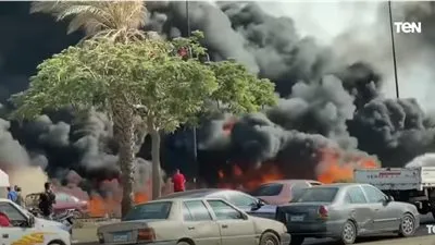 متحدث البترول: أصحاب السيارات واصلوا السير رغم الحريق